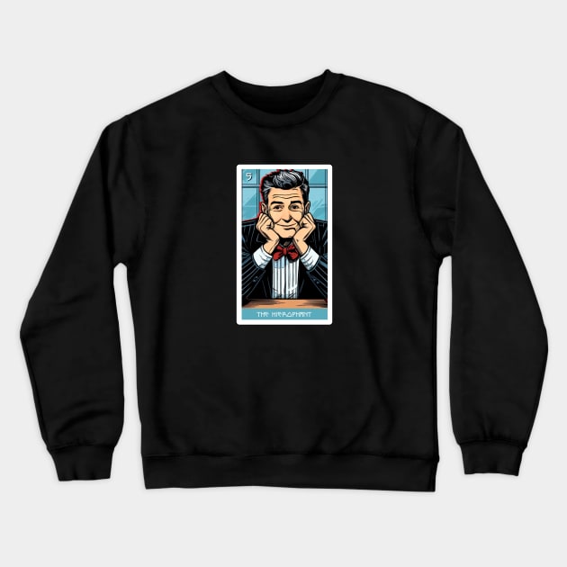 the hierophant - house of anubis tarot card Crewneck Sweatshirt by sadieillust